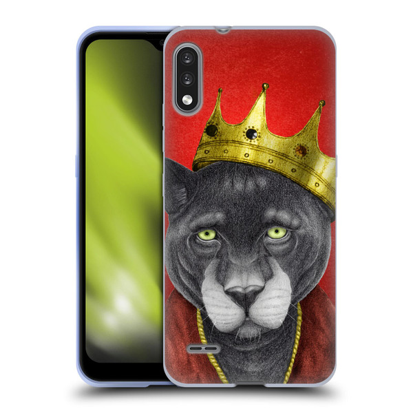 Barruf Animals The King Panther Soft Gel Case for LG K22