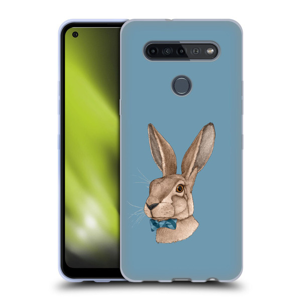 Barruf Animals Hare Soft Gel Case for LG K51S