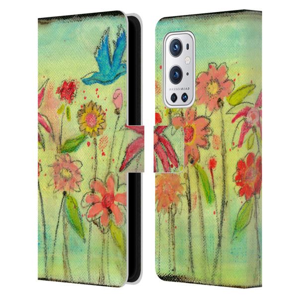 Wyanne Nature Sun Garden Leather Book Wallet Case Cover For OnePlus 9 Pro