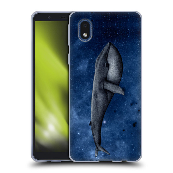 Barruf Animals The Whale Soft Gel Case for Samsung Galaxy A01 Core (2020)