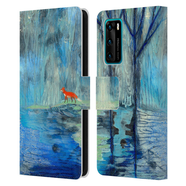 Wyanne Nature 2 Tranquil Travels Leather Book Wallet Case Cover For Huawei P40 5G