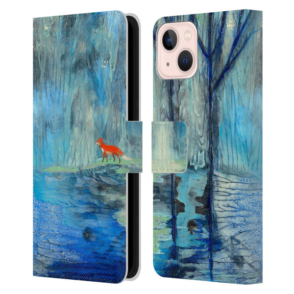 Wyanne Nature 2 Tranquil Travels Leather Book Wallet Case Cover For Apple iPhone 13