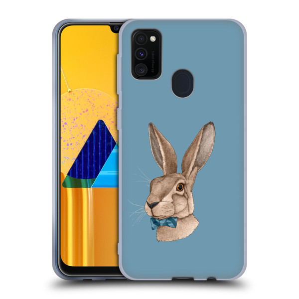 Barruf Animals Hare Soft Gel Case for Samsung Galaxy M30s (2019)/M21 (2020)