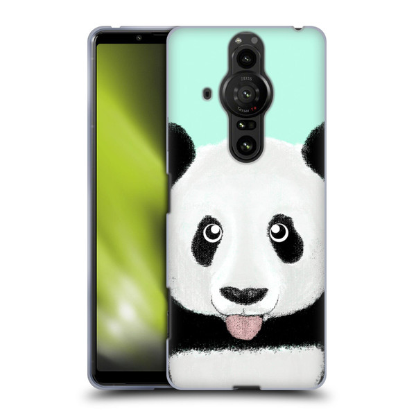 Barruf Animals The Cute Panda Soft Gel Case for Sony Xperia Pro-I