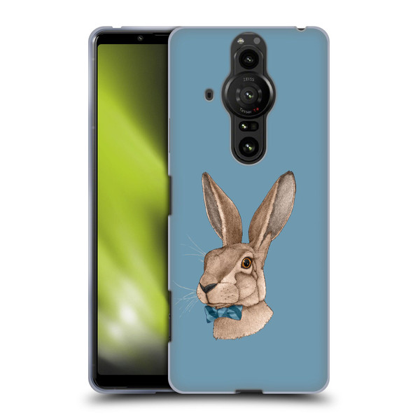 Barruf Animals Hare Soft Gel Case for Sony Xperia Pro-I