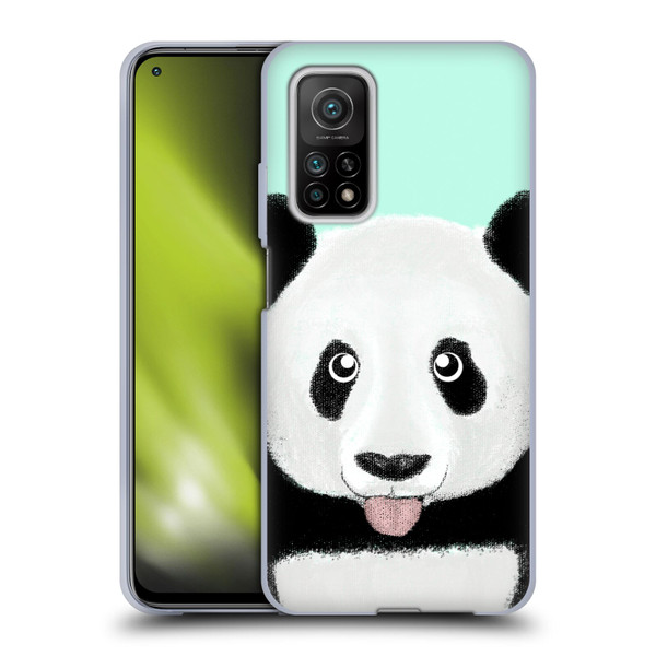 Barruf Animals The Cute Panda Soft Gel Case for Xiaomi Mi 10T 5G