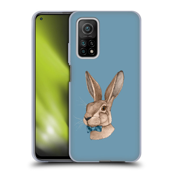 Barruf Animals Hare Soft Gel Case for Xiaomi Mi 10T 5G