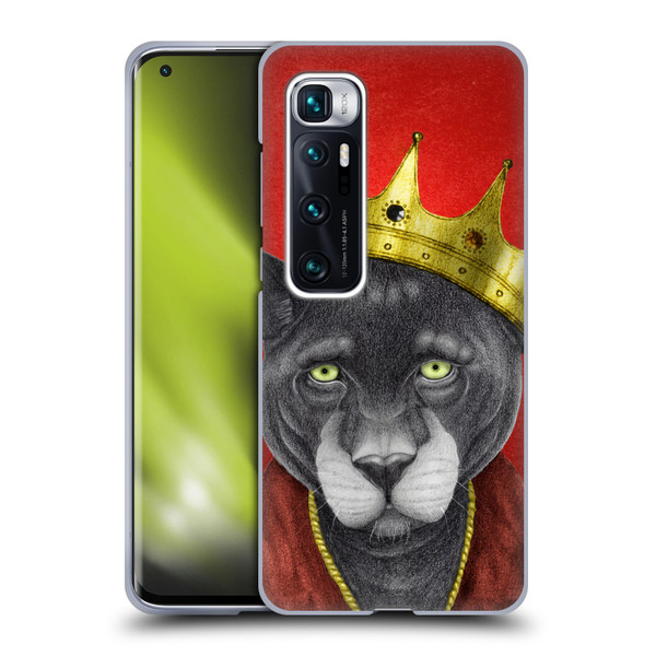 Barruf Animals The King Panther Soft Gel Case for Xiaomi Mi 10 Ultra 5G