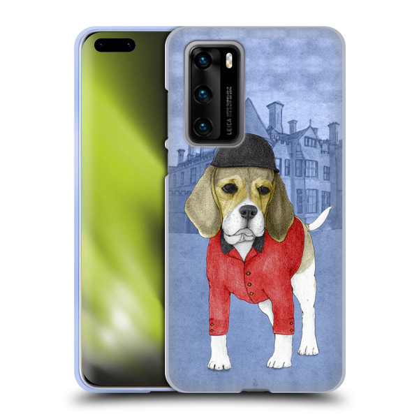 Barruf Dogs Beagle Soft Gel Case for Huawei P40 5G