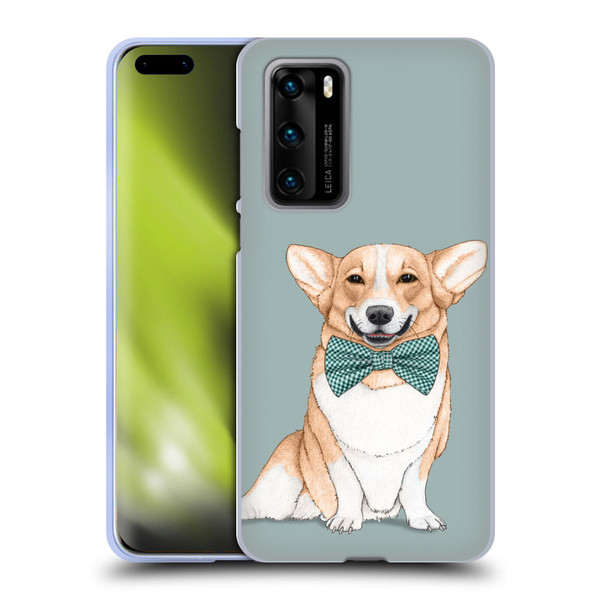 Barruf Dogs Corgi Soft Gel Case for Huawei P40 5G
