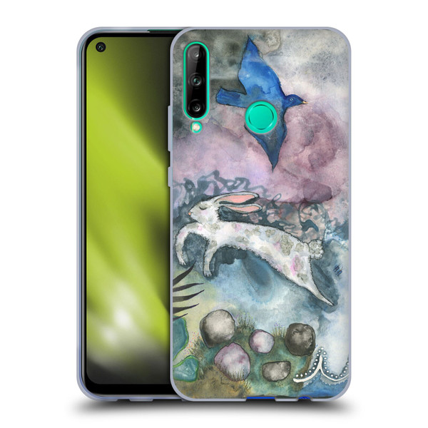 Wyanne Animals Bird and Rabbit Soft Gel Case for Huawei P40 lite E