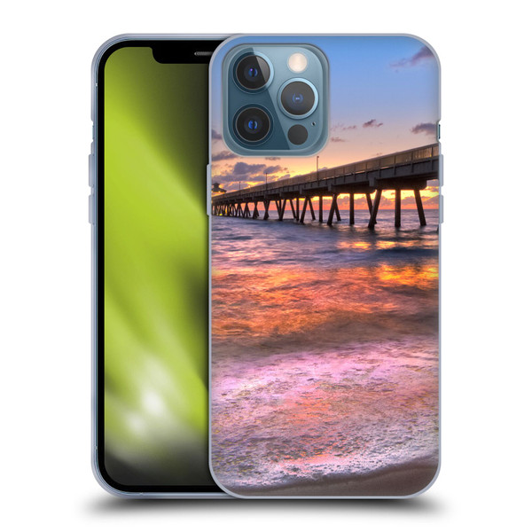 Celebrate Life Gallery Beaches Lace Soft Gel Case for Apple iPhone 13 Pro Max