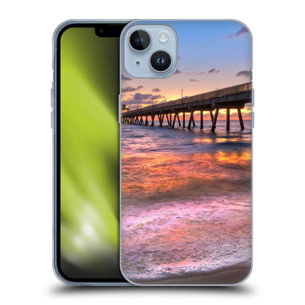 Celebrate Life Gallery Beaches Lace Soft Gel Case for Apple iPhone 14 Plus