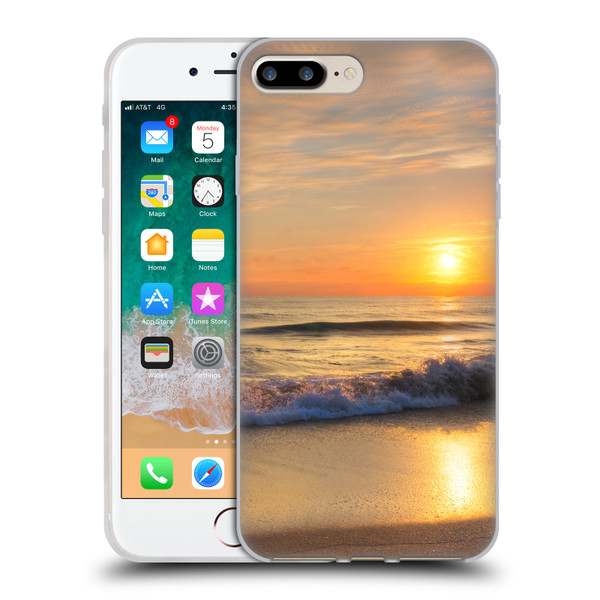 Celebrate Life Gallery Beaches Breathtaking Soft Gel Case for Apple iPhone 7 Plus / iPhone 8 Plus