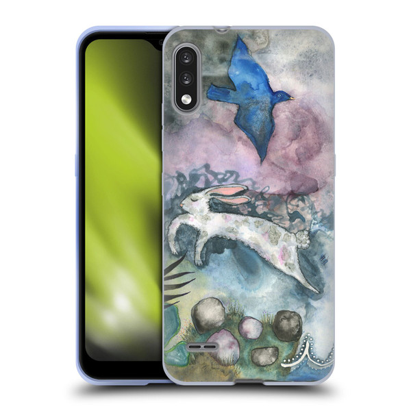 Wyanne Animals Bird and Rabbit Soft Gel Case for LG K22
