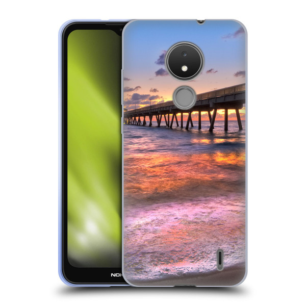 Celebrate Life Gallery Beaches Lace Soft Gel Case for Nokia C21