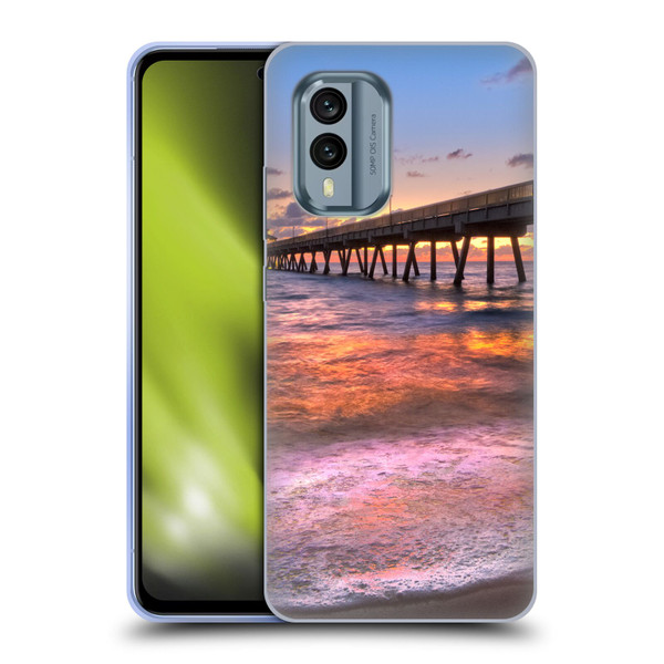 Celebrate Life Gallery Beaches Lace Soft Gel Case for Nokia X30