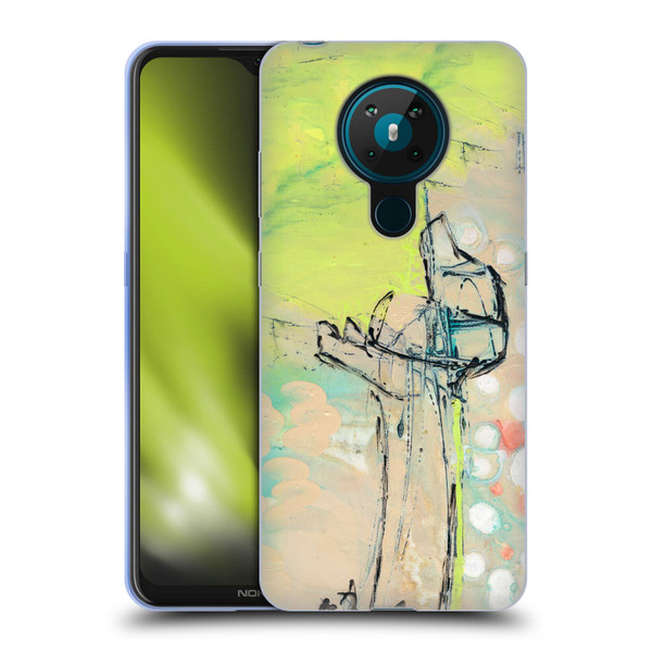 Wyanne Animals Dachshund Soft Gel Case for Nokia 5.3