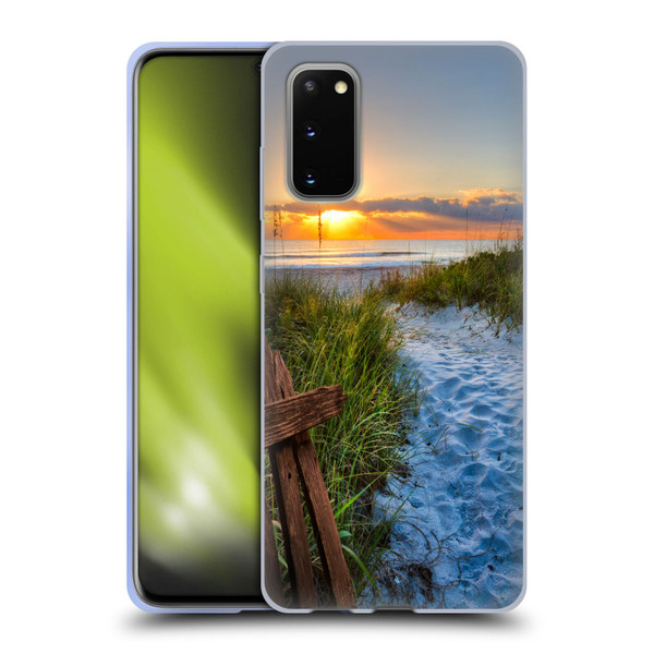 Celebrate Life Gallery Beaches Sandy Trail Soft Gel Case for Samsung Galaxy S20 / S20 5G