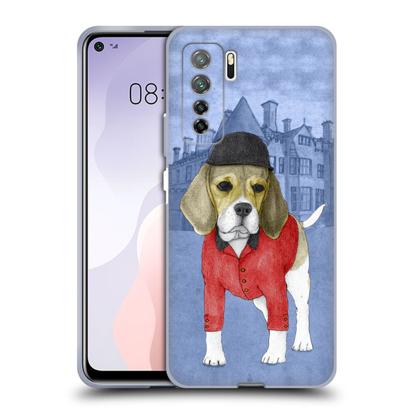 Barruf Dogs Beagle Soft Gel Case for Huawei Nova 7 SE/P40 Lite 5G