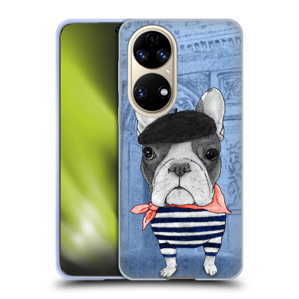Barruf Dogs French Bulldog Soft Gel Case for Huawei P50