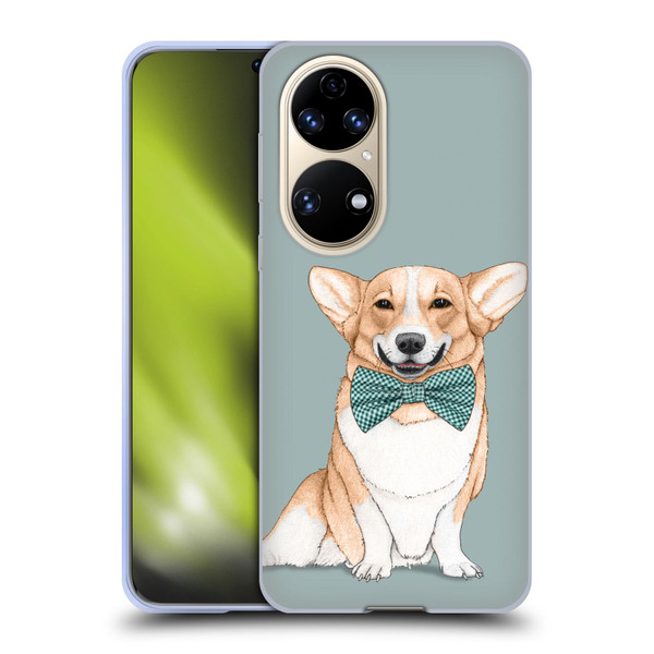 Barruf Dogs Corgi Soft Gel Case for Huawei P50