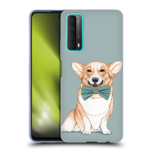 Barruf Dogs Corgi Soft Gel Case for Huawei P Smart (2021)