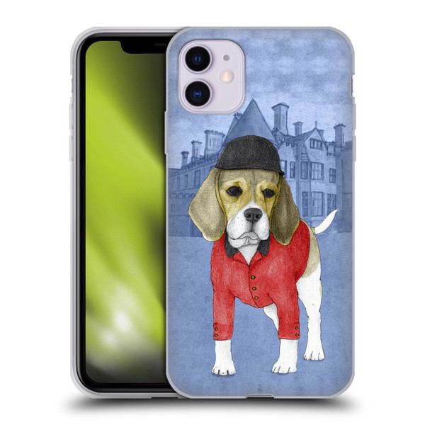 Barruf Dogs Beagle Soft Gel Case for Apple iPhone 11