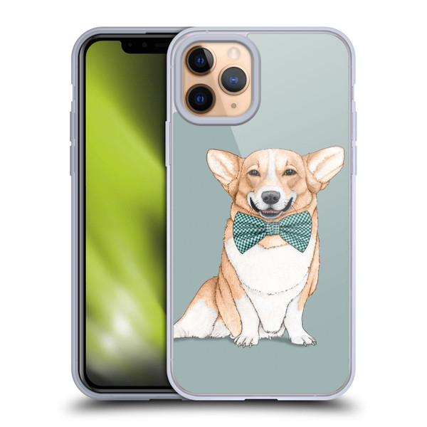 Barruf Dogs Corgi Soft Gel Case for Apple iPhone 11 Pro