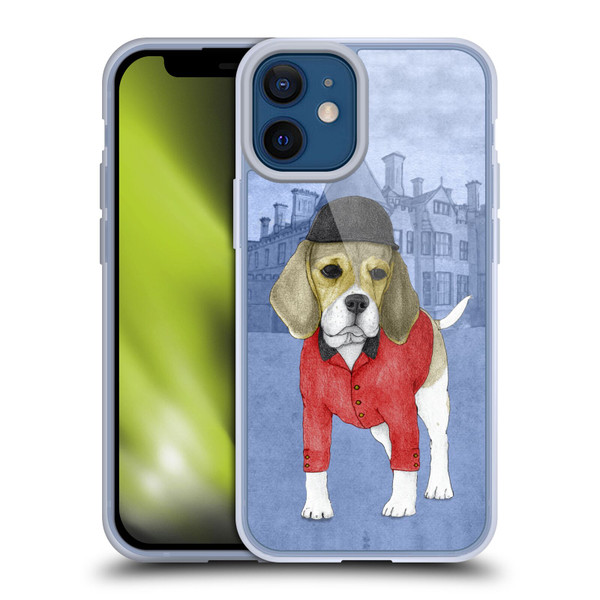 Barruf Dogs Beagle Soft Gel Case for Apple iPhone 12 Mini