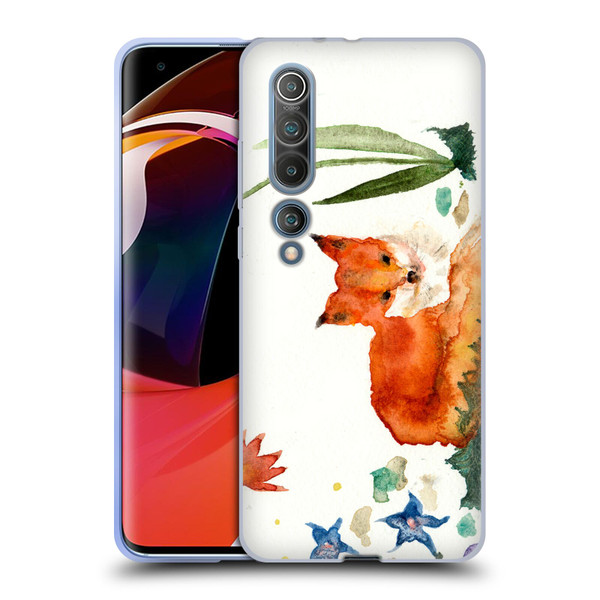 Wyanne Animals Little Fox In The Garden Soft Gel Case for Xiaomi Mi 10 5G / Mi 10 Pro 5G