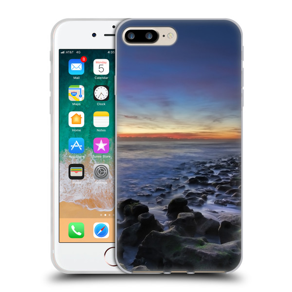 Celebrate Life Gallery Beaches 2 Blue Lagoon Soft Gel Case for Apple iPhone 7 Plus / iPhone 8 Plus