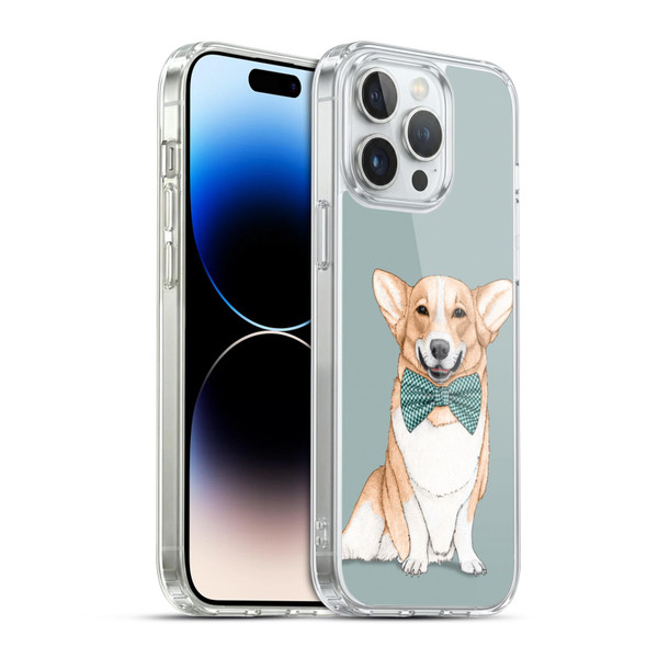 Barruf Dogs Corgi Soft Gel Case for Apple iPhone 14 Pro Max & MagSafe