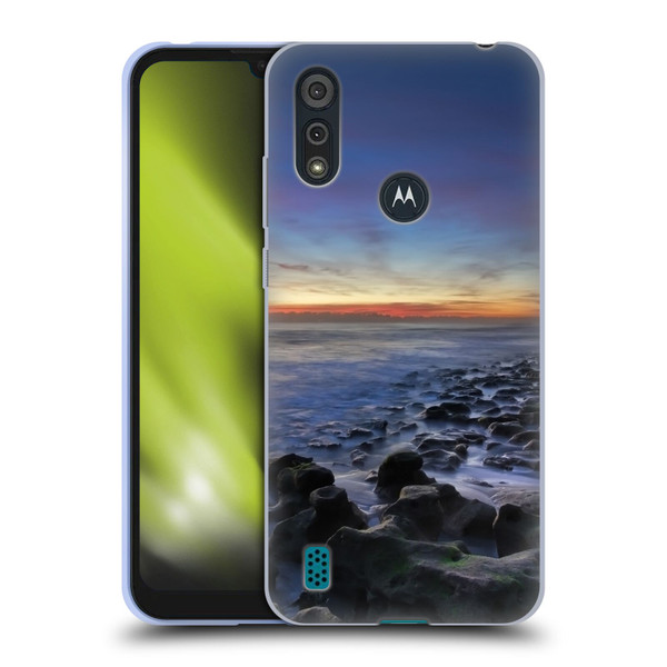 Celebrate Life Gallery Beaches 2 Blue Lagoon Soft Gel Case for Motorola Moto E6s (2020)