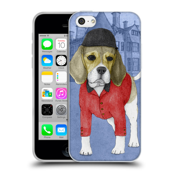 Barruf Dogs Beagle Soft Gel Case for Apple iPhone 5c
