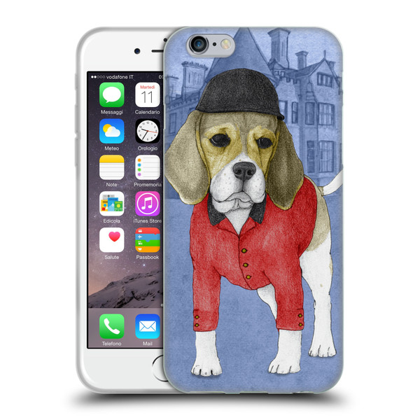 Barruf Dogs Beagle Soft Gel Case for Apple iPhone 6 / iPhone 6s