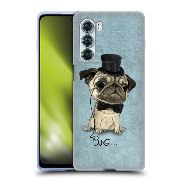 Barruf Dogs Gentle Pug Soft Gel Case for Motorola Edge S30 / Moto G200 5G