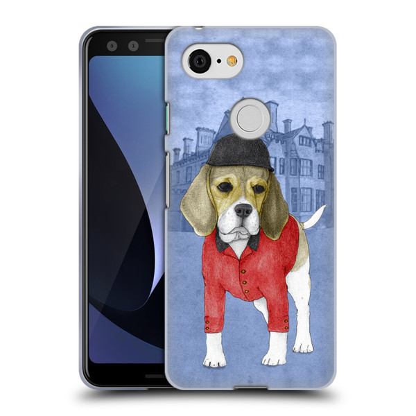 Barruf Dogs Beagle Soft Gel Case for Google Pixel 3