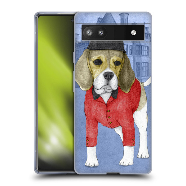 Barruf Dogs Beagle Soft Gel Case for Google Pixel 6a