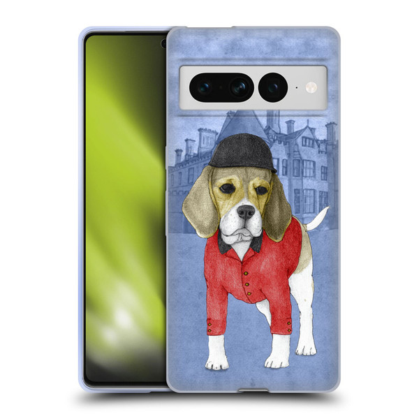 Barruf Dogs Beagle Soft Gel Case for Google Pixel 7 Pro
