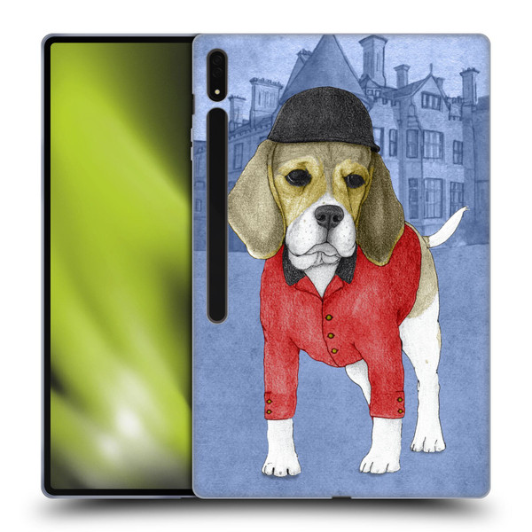 Barruf Dogs Beagle Soft Gel Case for Samsung Galaxy Tab S8 Ultra