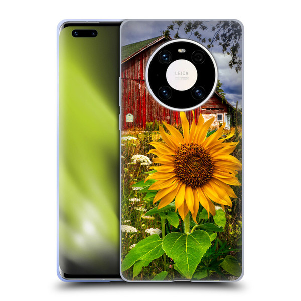 Celebrate Life Gallery Florals Barn Meadow Flowers Soft Gel Case for Huawei Mate 40 Pro 5G