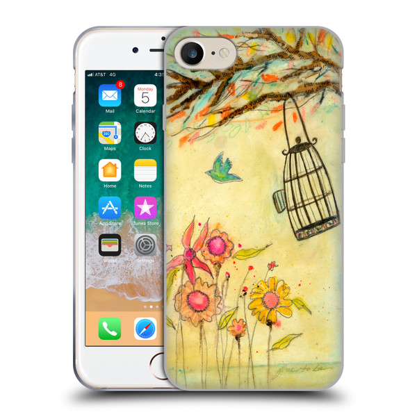 Wyanne Birds Free To Be Soft Gel Case for Apple iPhone 7 / 8 / SE 2020 & 2022