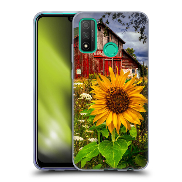 Celebrate Life Gallery Florals Barn Meadow Flowers Soft Gel Case for Huawei P Smart (2020)