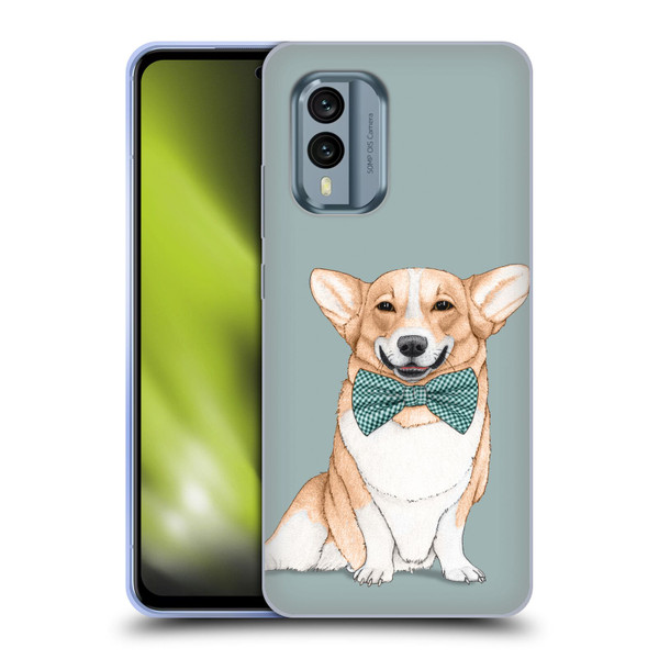 Barruf Dogs Corgi Soft Gel Case for Nokia X30