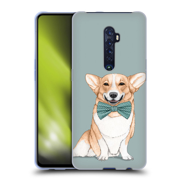 Barruf Dogs Corgi Soft Gel Case for OPPO Reno 2