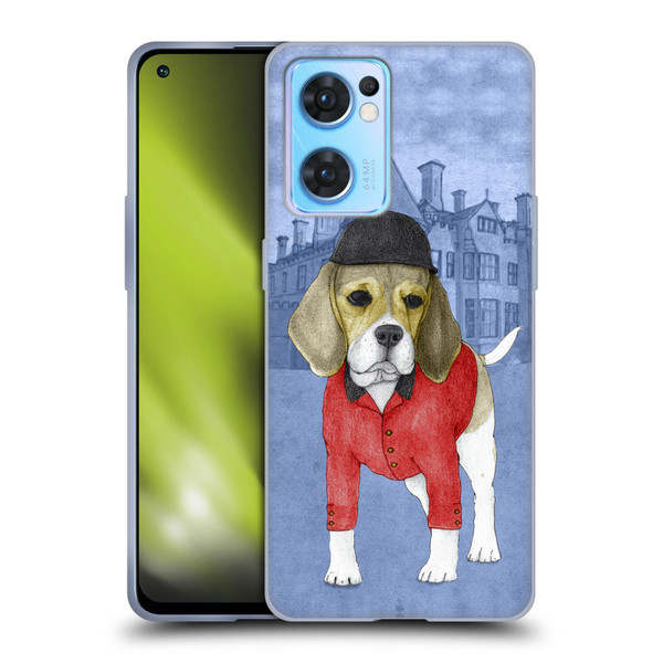 Barruf Dogs Beagle Soft Gel Case for OPPO Reno7 5G / Find X5 Lite