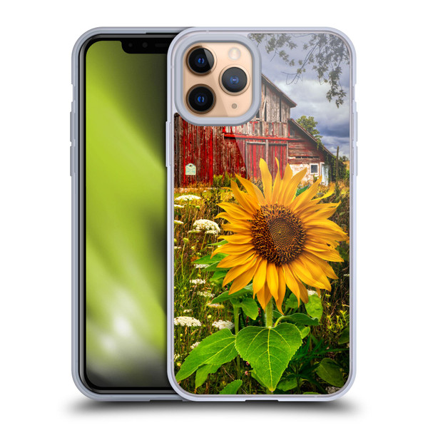 Celebrate Life Gallery Florals Barn Meadow Flowers Soft Gel Case for Apple iPhone 11 Pro