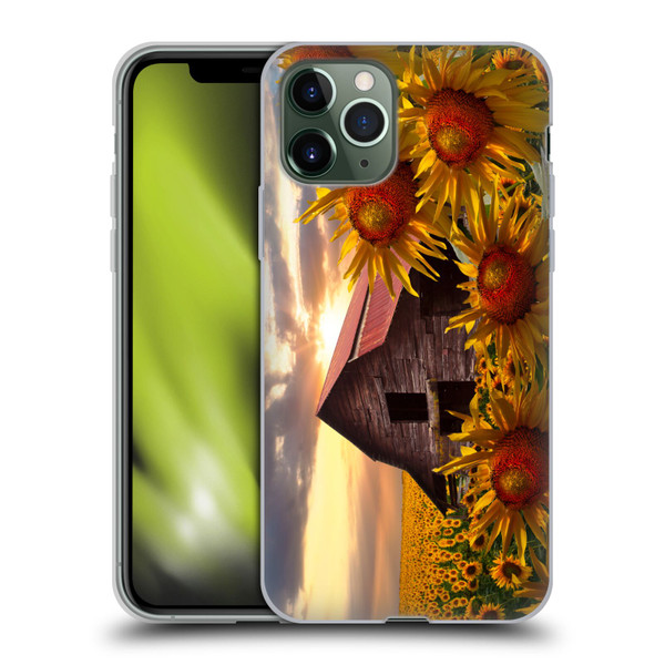 Celebrate Life Gallery Florals Sunflower Dance Soft Gel Case for Apple iPhone 11 Pro