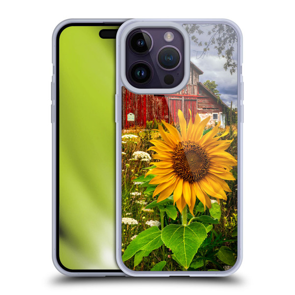 Celebrate Life Gallery Florals Barn Meadow Flowers Soft Gel Case for Apple iPhone 14 Pro Max